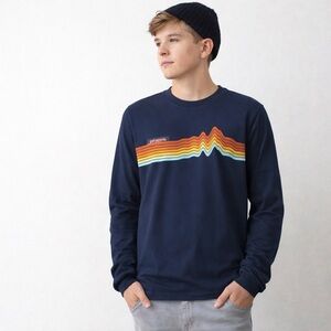 NWT Patagonia Regenerative Organic Certified Cotton Ridge Rise Stripe (XL)